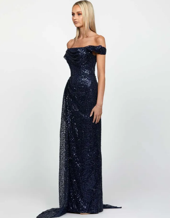 Formal / Prom Dresses | Maxi Dresses<Bariano ETHEL COWL GOWN B65D12L