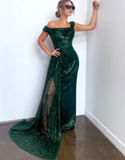 Formal / Prom Dresses | Maxi Dresses<Bariano ETHEL COWL GOWN B65D12L
