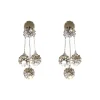 Jewellery<Bariano FIREWORKS DROP EARRINGS SILVER