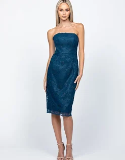Midi Dresses | All Dresses<Bariano FLORENCE STTRAPLESS MIDI DRESS B56D54S