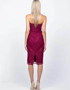 Midi Dresses | All Dresses<Bariano FLORENCE STTRAPLESS MIDI DRESS B56D54S