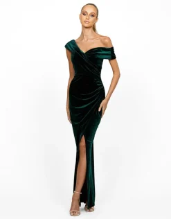 Maxi Dresses | All Dresses<Bariano GABBY VELVET MAXI BL55D02L