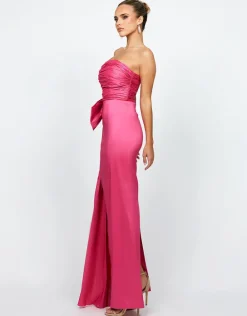Formal / Prom Dresses | Maxi Dresses<Bariano GABRIELLE STRAPLESS COLUMN GOWN B74D39L PINK FONDANT