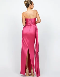 Formal / Prom Dresses | Maxi Dresses<Bariano GABRIELLE STRAPLESS COLUMN GOWN B74D39L PINK FONDANT