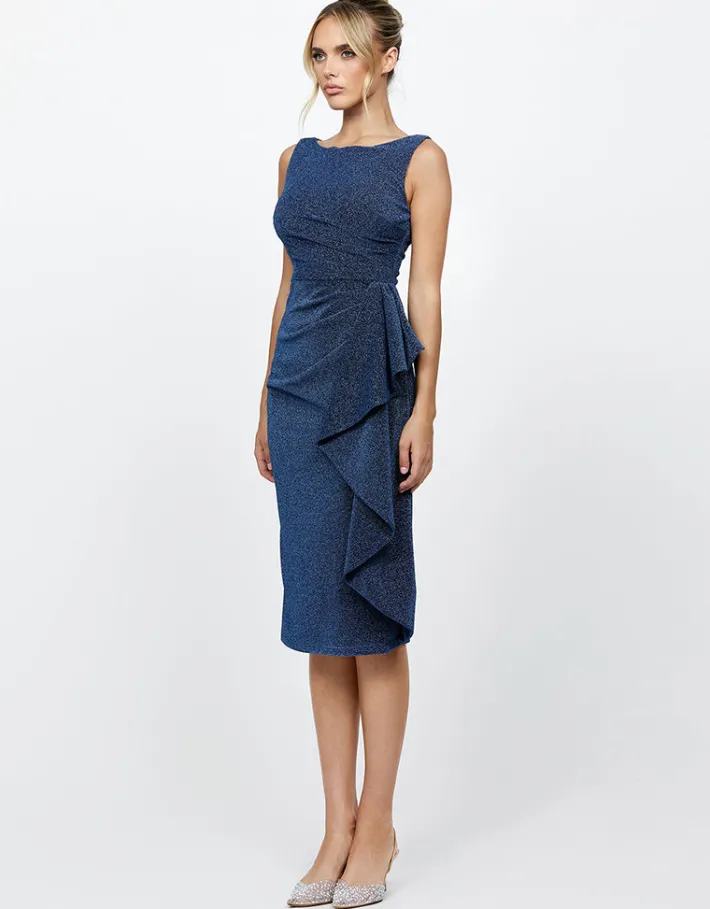 Midi Dresses | All Dresses<Bariano HADLEY HIGH NECK MIDI BL73D13S