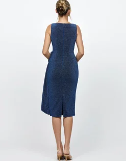 Midi Dresses | All Dresses<Bariano HADLEY HIGH NECK MIDI BL73D13S