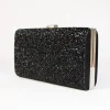 Clutches<Bariano HANNAH TEXTURED CRYSTAL CLUTCH BLACK