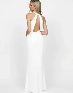 Formal / Prom Dresses | Gowns / Ballgowns<Bariano HARTLEY HALTER CUT OUT DRAPED MAXI BL58AD34L
