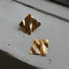 Jewellery<Bariano HAYDEN MOLTEN EARRINGS GOLD