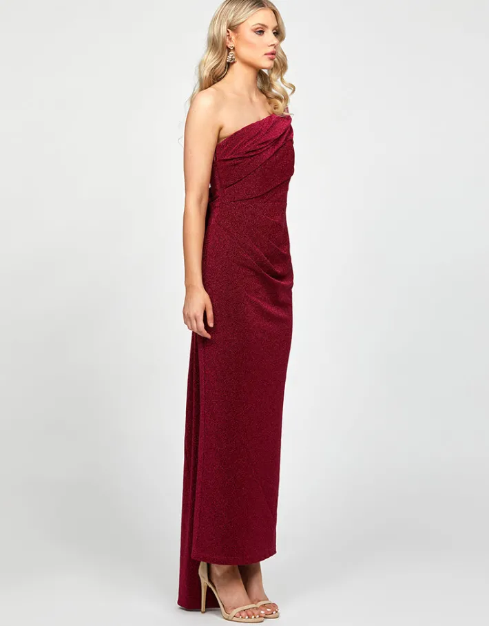 Maxi Dresses | All Dresses<Bariano ISA DRAPED MIDAXI WITH BACK SASH BL73D12L