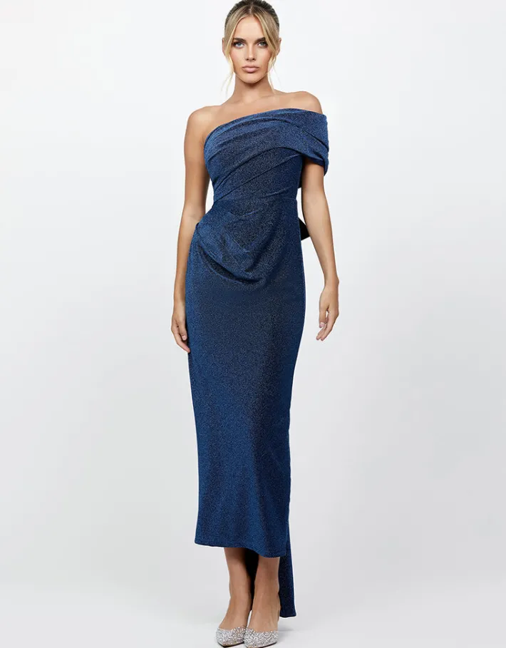 Maxi Dresses | All Dresses<Bariano ISA DRAPED MIDAXI WITH BACK SASH BL73D12L