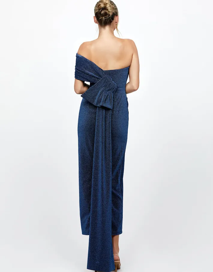 Maxi Dresses | All Dresses<Bariano ISA DRAPED MIDAXI WITH BACK SASH BL73D12L
