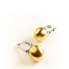 Jewellery<Bariano ISABELLA CHUNKY BALL AND CHAIN DROP EARRINGS SILVER