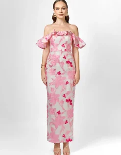 Maxi Dresses | All Dresses<Bariano JACQUIE OFF SHOULDER MIDAXI B75D06L
