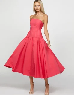 Midi Dresses | All Dresses<Bariano JAYDA STRAPLESS MIDAXI BL69D09S