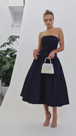 Midi Dresses | All Dresses<Bariano JAYDA STRAPLESS MIDAXI BL69D09S