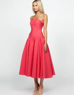 Midi Dresses | All Dresses<Bariano JAYDA STRAPLESS MIDAXI BL69D09S