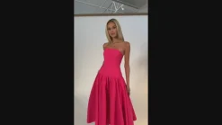 Midi Dresses | All Dresses<Bariano JAYDA STRAPLESS MIDAXI BL69D09S