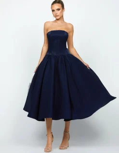 Midi Dresses | All Dresses<Bariano JAYDA STRAPLESS MIDAXI BL69D09S