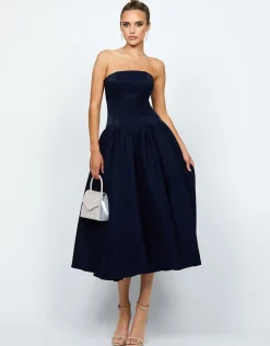 Midi Dresses | All Dresses<Bariano JAYDA STRAPLESS MIDAXI BL69D09S