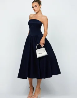 Midi Dresses | All Dresses<Bariano JAYDA STRAPLESS MIDAXI BL69D09S