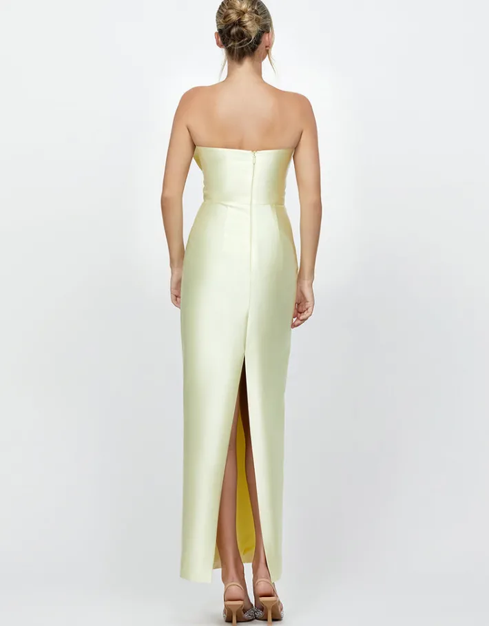 Formal / Prom Dresses | Maxi Dresses<Bariano JAZZELLE PLEATED COLUMN MAXI BL72D57L