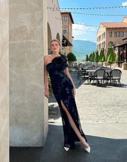 Gowns / Ballgowns | Maxi Dresses<Bariano JESSIE ONE SHOULDER GOWN B53D29L