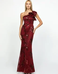 Gowns / Ballgowns | Maxi Dresses<Bariano JESSIE ONE SHOULDER GOWN B53D29L