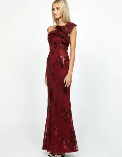 Gowns / Ballgowns | Maxi Dresses<Bariano JESSIE ONE SHOULDER GOWN B53D29L