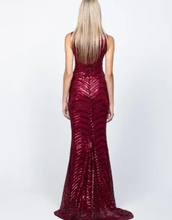Formal / Prom Dresses | Maxi Dresses<Bariano JOLIE HIGH NECK MAXI BL59D10L