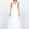 Formal / Prom Dresses | Gowns / Ballgowns<Bariano JORDAN PLUNGE NECK BALL GOWN B57AD41L