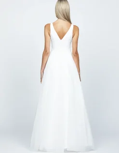 Formal / Prom Dresses | Gowns / Ballgowns<Bariano JORDAN PLUNGE NECK BALL GOWN B57AD41L