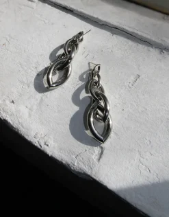 Jewellery<Bariano KARISMA CHAIN DROP EARRINGS SILVER