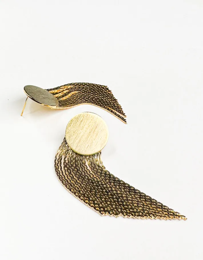Jewellery<Bariano KEIRA DROP TASSLE EARRINGS