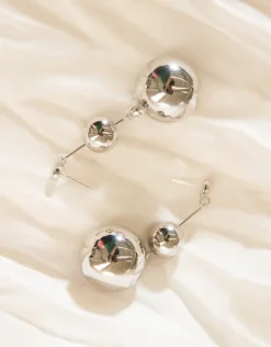 Jewellery<Bariano KELSEY DROP EARRINGS SILVER