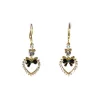 Jewellery<Bariano KHADIJAH HEART EARRINGS GOLD