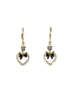 Jewellery<Bariano KHADIJAH HEART EARRINGS GOLD