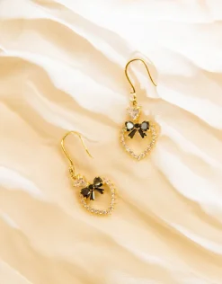 Jewellery<Bariano KHADIJAH HEART EARRINGS GOLD