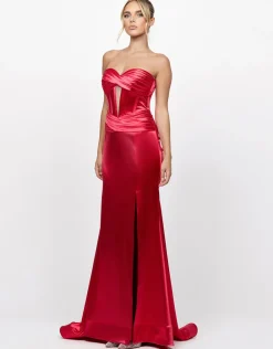 Maxi Dresses | All Dresses<Bariano LAMERIA SWEETHEART FISHTAIL GOWN B72D22L