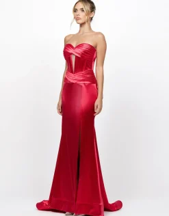 Maxi Dresses | All Dresses<Bariano LAMERIA SWEETHEART FISHTAIL GOWN B72D22L