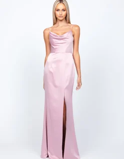 Gowns / Ballgowns<Bariano LANA COWL GOWN B42D08L