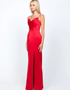 Gowns / Ballgowns<Bariano LANA COWL GOWN B42D08L