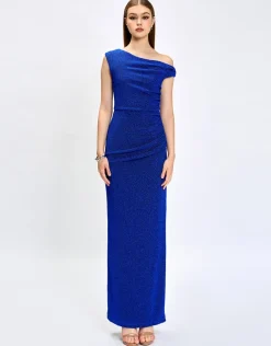 Maxi Dresses<Bariano LILAH DRAPE SLEEVE MIDAXI BL74D20L