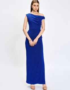 Maxi Dresses<Bariano LILAH DRAPE SLEEVE MIDAXI BL74D20L
