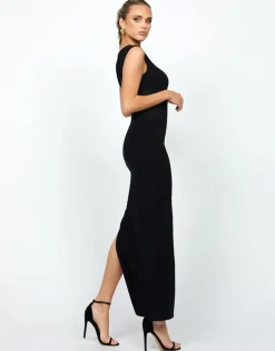 Maxi Dresses<Bariano LILAH DRAPE SLEEVE MIDAXI BL74D20L