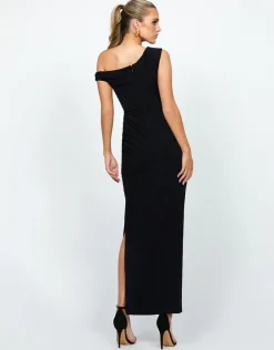 Maxi Dresses<Bariano LILAH DRAPE SLEEVE MIDAXI BL74D20L