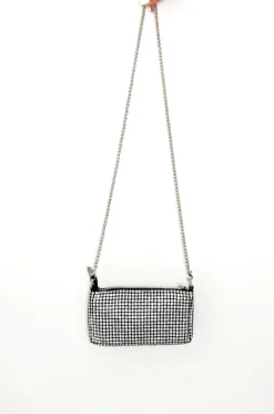 Clutches<Bariano LILIE CLUTCH SILVER