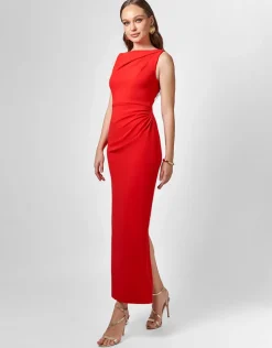 Formal / Prom Dresses | Maxi Dresses<Bariano LIVIA HIGH NECK MIDAXI BL75D21L