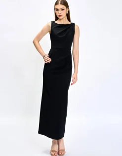 Formal / Prom Dresses | Maxi Dresses<Bariano LIVIA HIGH NECK MIDAXI BL75D21L