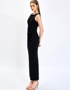 Formal / Prom Dresses | Maxi Dresses<Bariano LIVIA HIGH NECK MIDAXI BL75D21L
